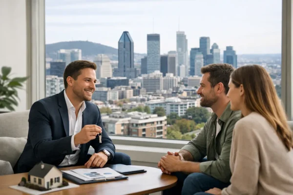 Courtier immobilier pour acheteur à Montréal