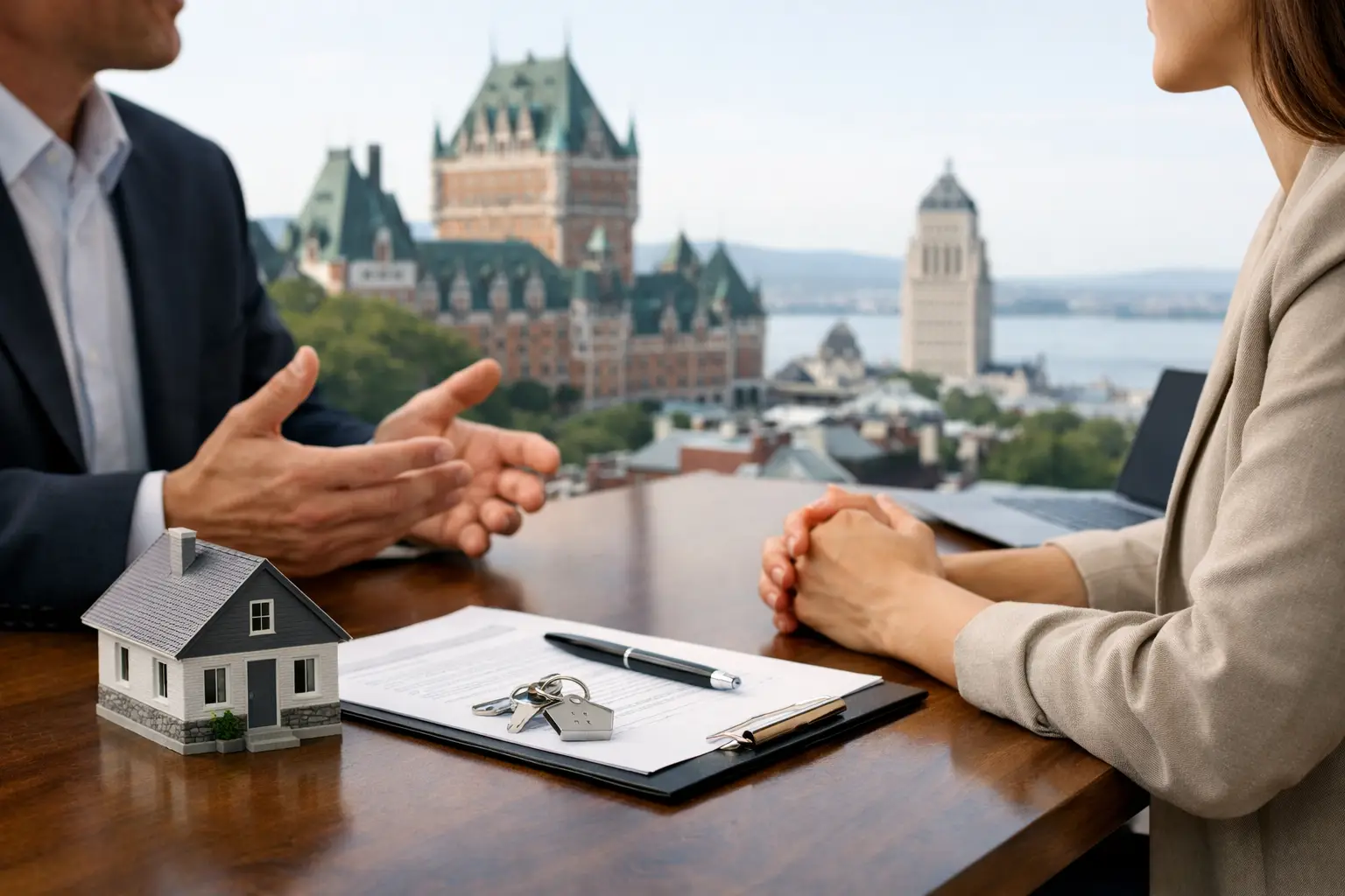 Guide négociation immobilière Québec
